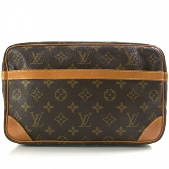 Authentic Louis Vuitton Monogram Compiegne 28 Clutch/Toiletry Bag - Picture 1 of 14